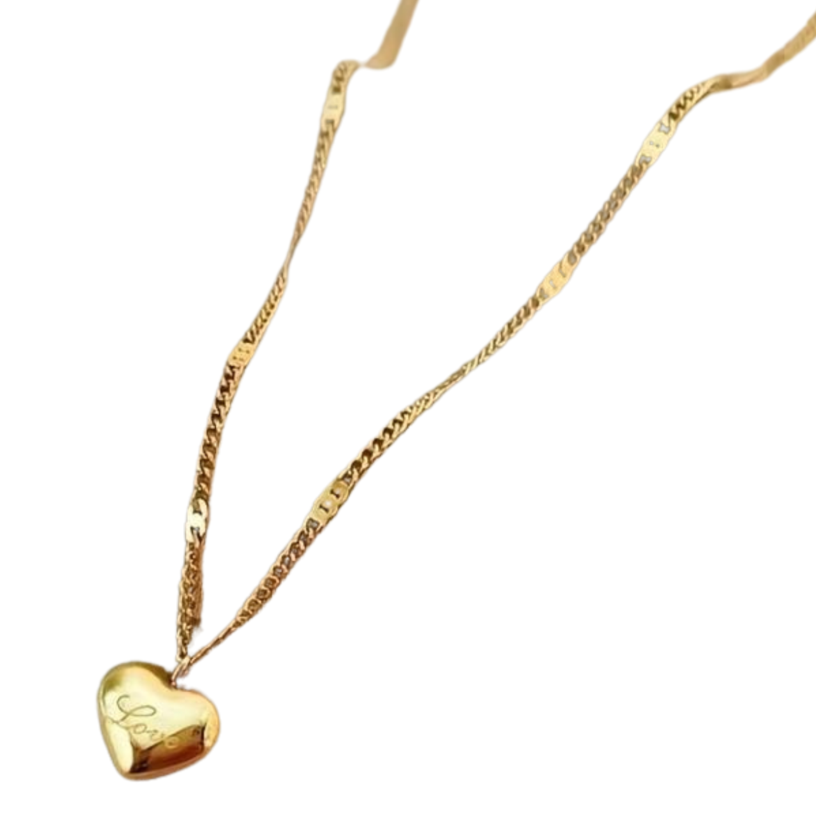 Trendy Heart Necklace, Wedding Dinner Party Jewelry Banquet Birthday Gift 56 UK