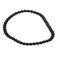 Obsidian & Emperor Onyx 4mm Bead Bracelet for Men Women, Healing Meditation B127
