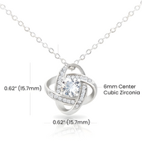 Girls Hollow Inlaid Pendant Necklace - To My Daughter Gift B191 With Card NO BOX