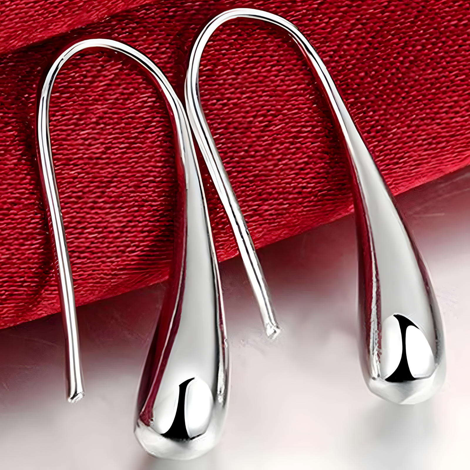 Women's 925 Sterling Silver Cubic Zirconia Marquise and Round Stud Earrings 473
