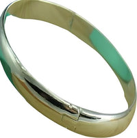 Adjustable 925 Sterling Silver Open Cuff Bangle Bracelet - Trendy Style 399