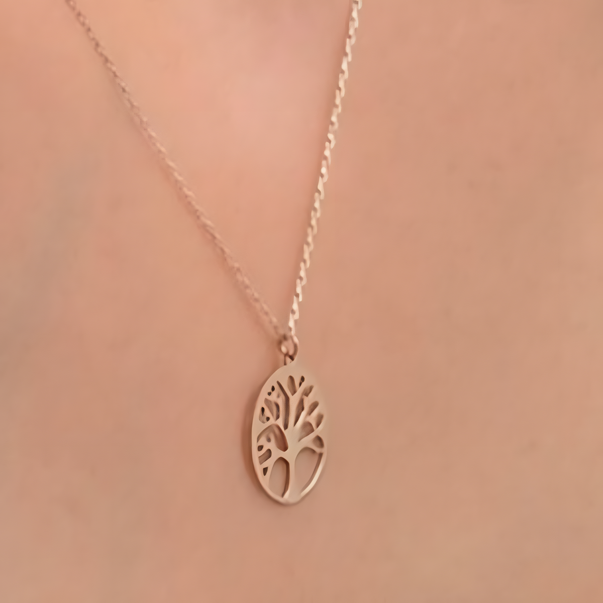 Unified Jewellery Stainless Steel Gold Tree Of Life Pendant Necklace Women 1070