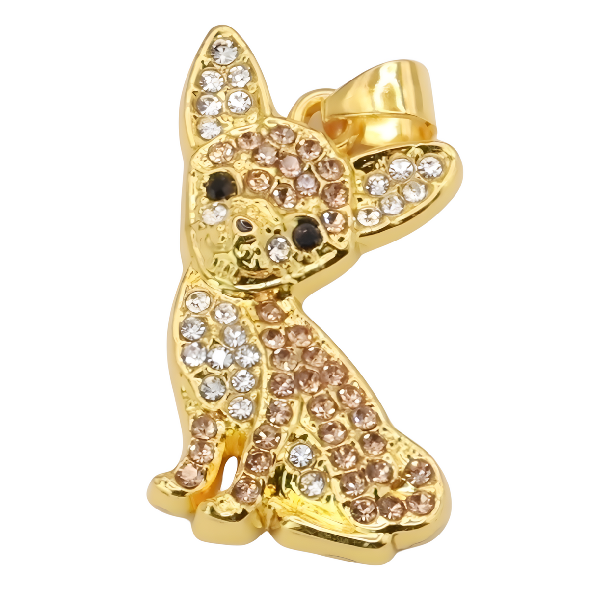 Chihuahua Dog Pendant Necklace For Women Cute Pet Animal Charm MultiColor B223