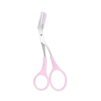Stainless Steel Eyebrow Trimmer and Comb with Eyelash Hair Scissors Women 50 UK