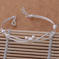 Adjustable Mouse Silhouette Bracelet for Women - Multi Strand Bangle 1815