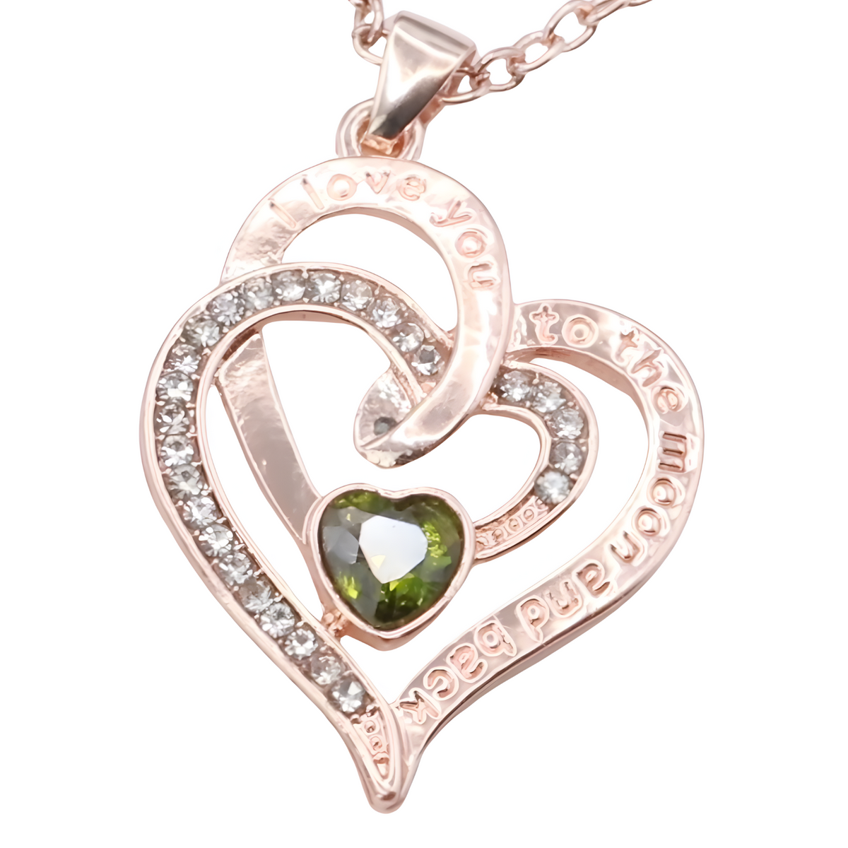 18K Gold Plated Zinc Alloy Pendant with Channel Set Crystal Rhinestones  B309