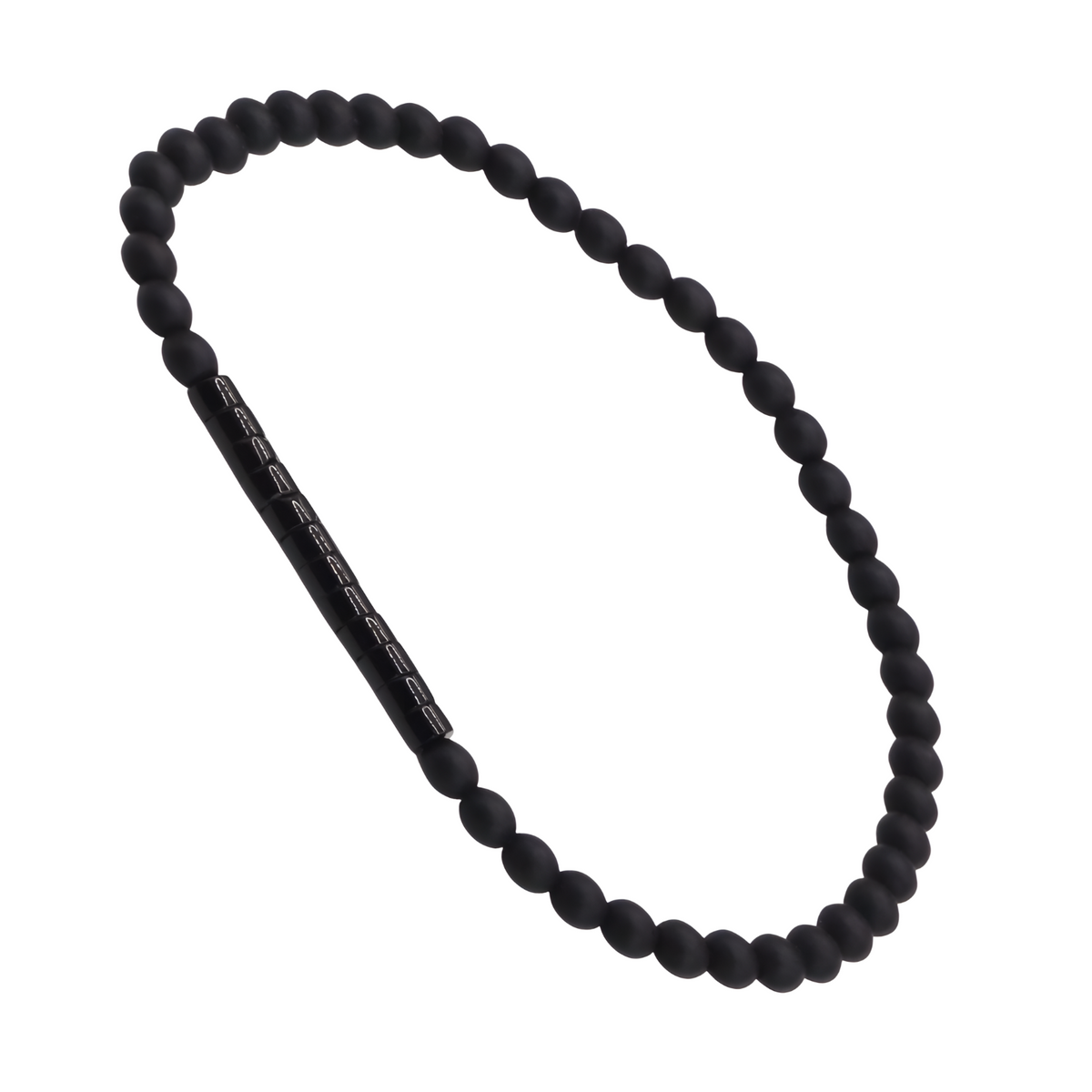 Obsidian & Emperor Onyx 4mm Bead Bracelet for Men Women, Healing Meditation B127