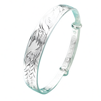 Luxury 925 Sterling Silver Noble Phoenix Bracelets Bangles for Women Fashio 1781