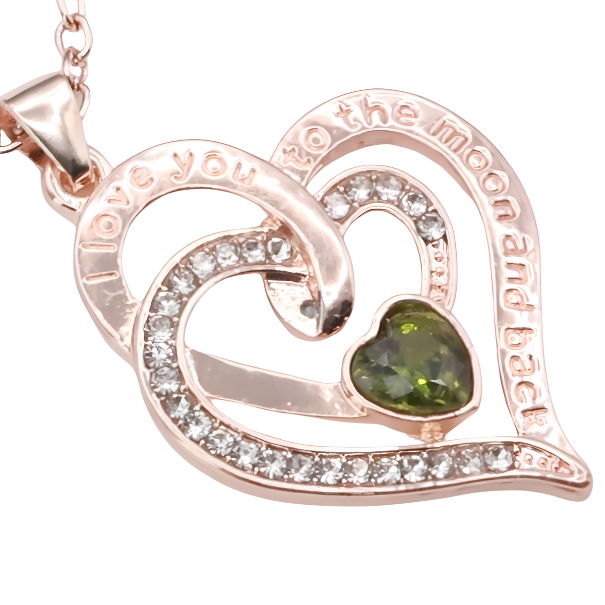 18K Gold Plated Zinc Alloy Pendant with Channel Set Crystal Rhinestones  B309