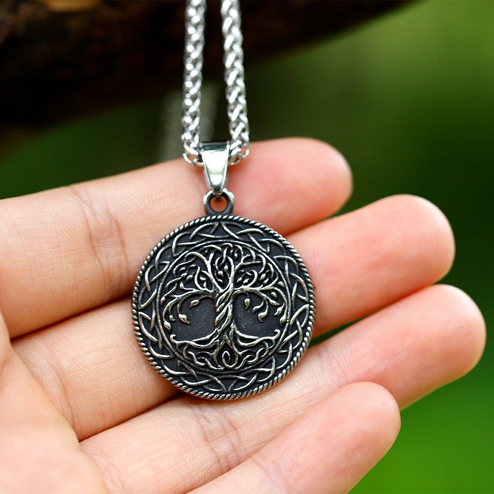 Unified Jewellery Tree of Life Celtic Pendant Necklace 42x30mm 13.3g 1894