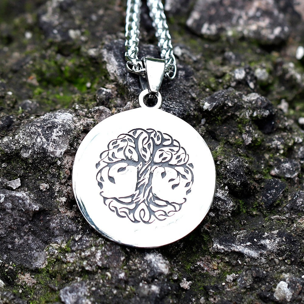 Unified Jewellery Tree of Life Celtic Pendant Necklace 42x30mm 13.3g 1894