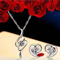 Jewelry Set With Earrings Pendant And Necklace For Women Unique Design 23 UK