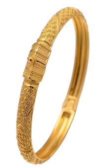 Unified Jewellery Ethnic Style Plated Cuff Bangle  Dubai Middle East Jewelry 118