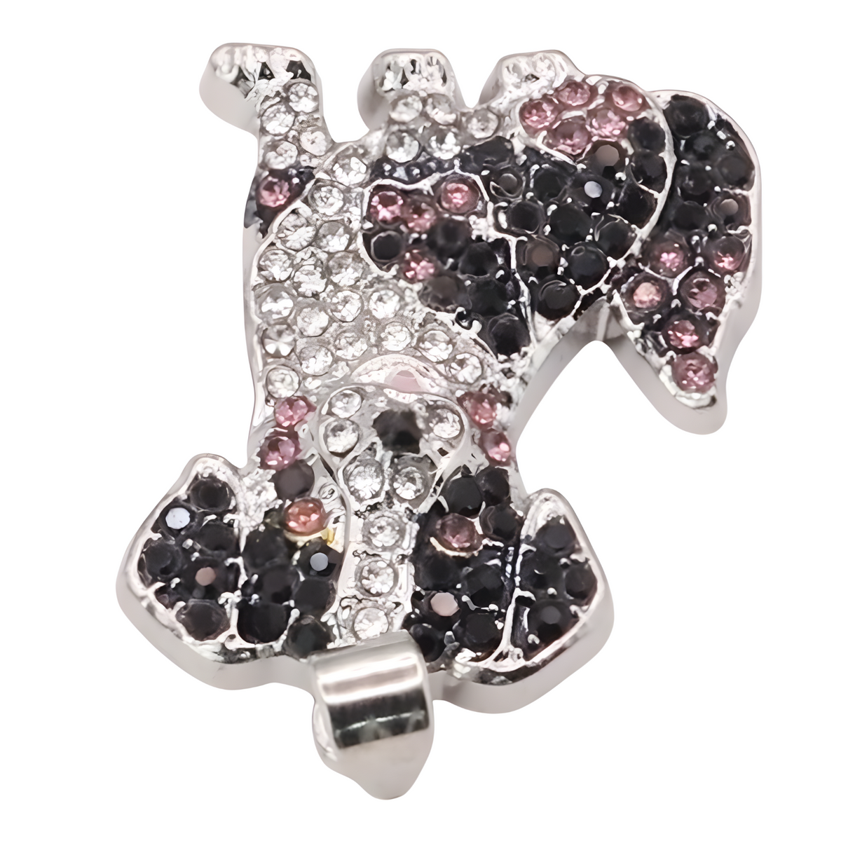 Australian Shepherd Dog Pendant Necklace For Women Rhinestone Pet Animal  B228