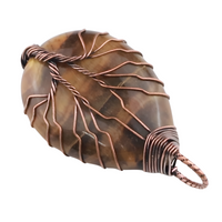 Tiger Eye Tree Of Life Pendant Necklace For Women Men Oval Brown Gemstone 1347