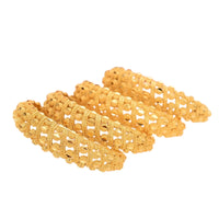 Dubai Gold Plated Cuff Bracelet for Women Ethiopian Arab Wedding Bangle 286