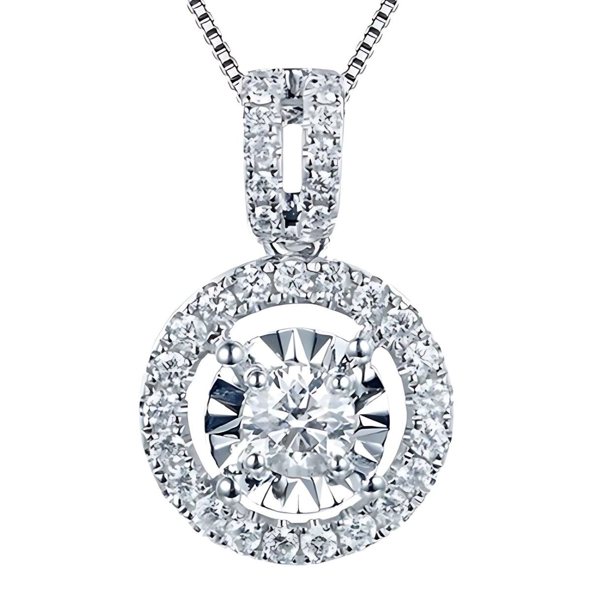 925 Sterling Silver Zircon Pendant Necklace Elegant Women?s Fashion Jewelry 250