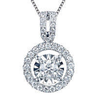 925 Sterling Silver Zircon Pendant Necklace Elegant Women?s Fashion Jewelry 250