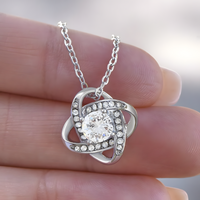 Girls Hollow Inlaid Pendant Necklace - To My Daughter Gift B191 With Card NO BOX