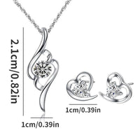 Jewelry Set With Earrings Pendant And Necklace For Women Unique Design 23 UK