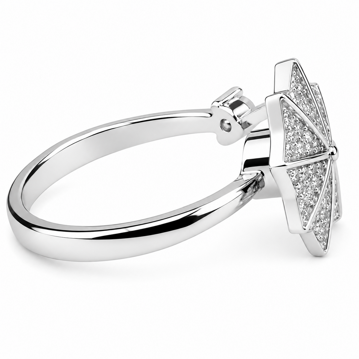 Rotatable Umbrella Spinner Ring For Women, Adjustable Open Band Fidget 1513
