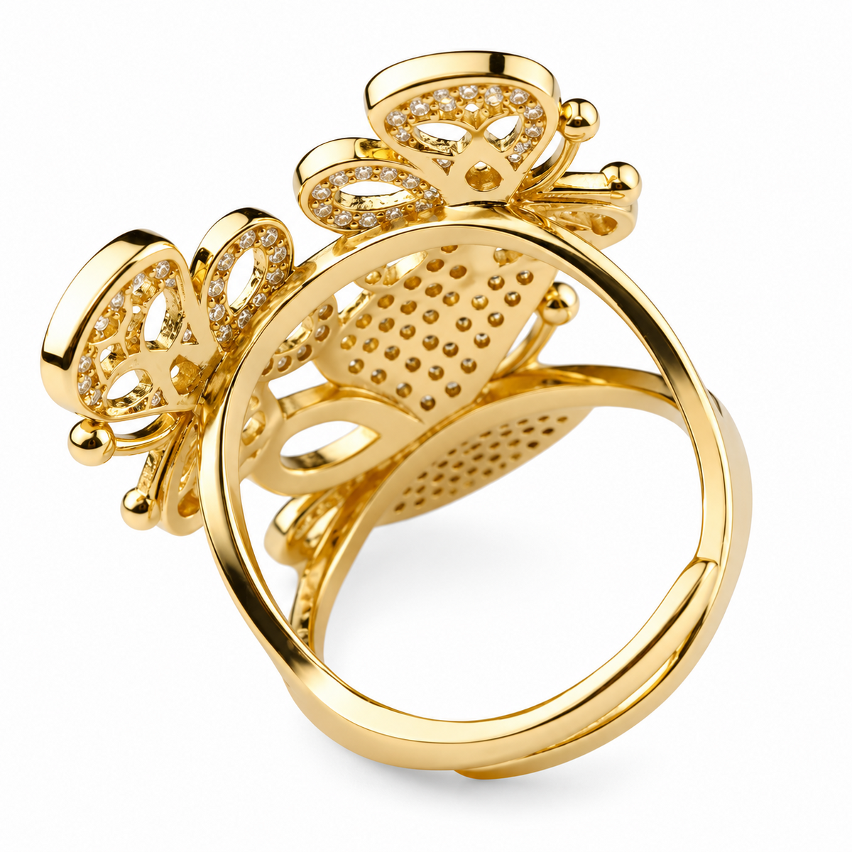 Luxury Butterfly Ring for Women, Wedding Ring, Engagement Ring, Anniversary 1501