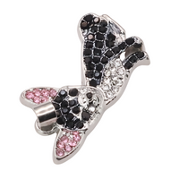 Chihuahua-Black Pendant Necklace For Women - Cute Dog Pendant, Zinc Alloy B225