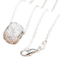 Silver Design Pendant Necklace by Unified Jewellery – Unisex Silver Chain 721