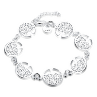 Unified Jewellery Premium Tree of Life Charm Bracelet Adjustable 1836
