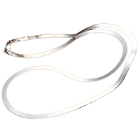 Herringbone Snake Chain Necklace for Women & Men – 925 Silver-Plated Copper 871