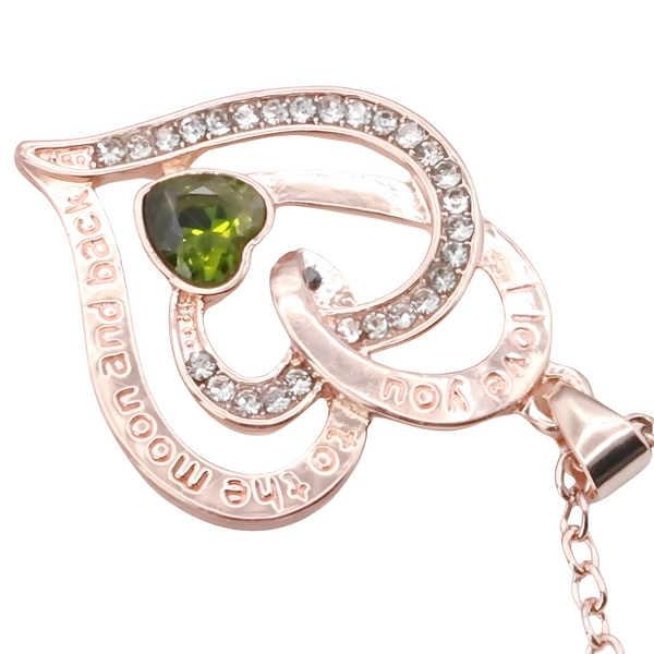 18K Gold Plated Zinc Alloy Pendant with Channel Set Crystal Rhinestones  B309