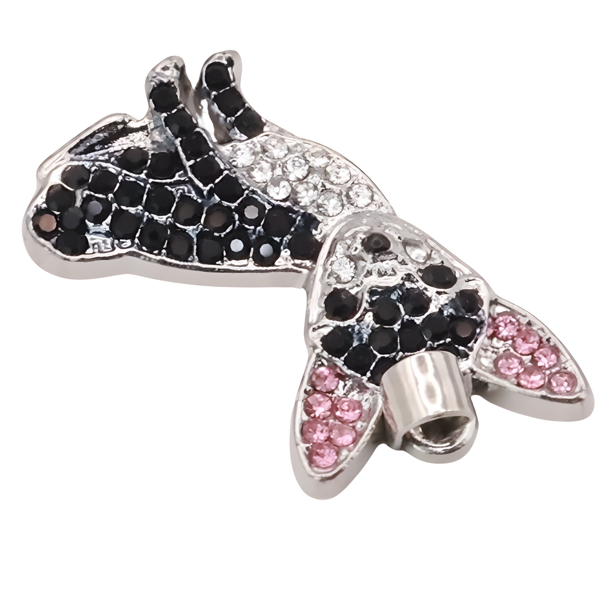 Chihuahua-Black Pendant Necklace For Women - Cute Dog Pendant, Zinc Alloy B225