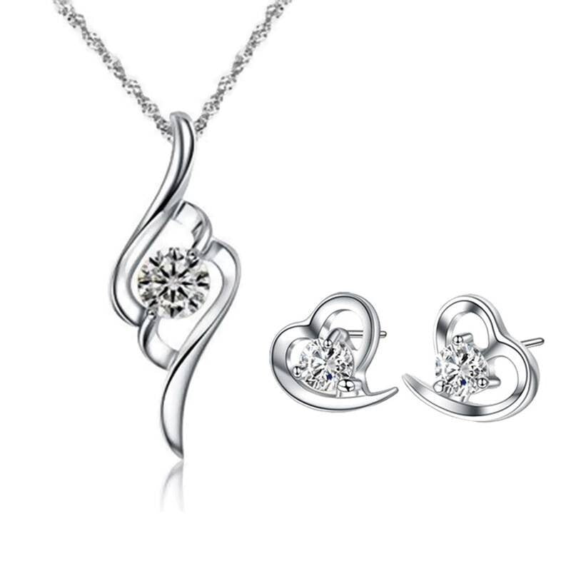 Jewelry Set With Earrings Pendant And Necklace For Women Unique Design 23 UK