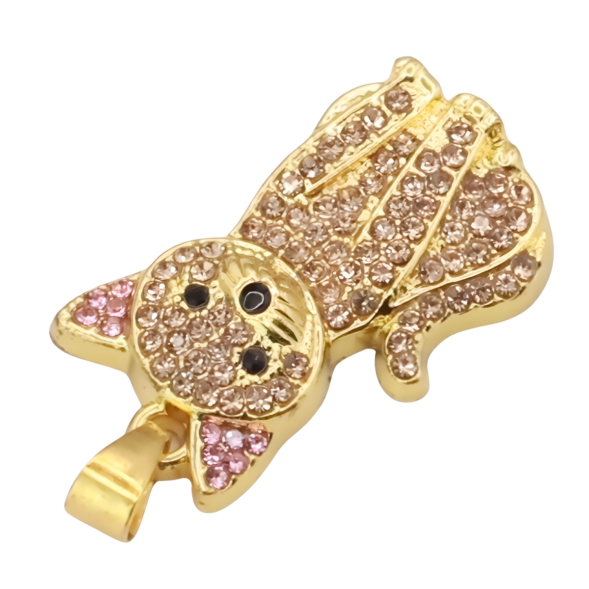 Cat Pendant Necklace - Gold-Plated & Silver-Plated Animal Charm Necklace B253