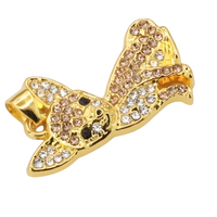 Chihuahua Dog Pendant Necklace For Women Cute Pet Animal Charm MultiColor B223
