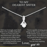'My Bestie' Heart Necklace, Sterling Silver & Cubic Zircon B190 With Card NO BOX