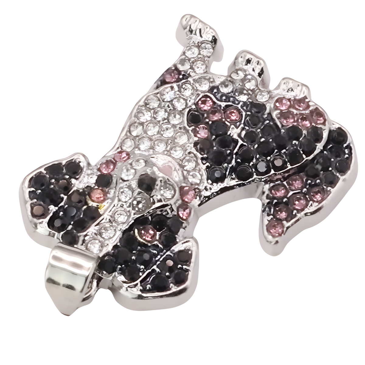 Australian Shepherd Dog Pendant Necklace For Women Rhinestone Pet Animal  B228