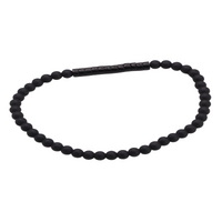 Obsidian & Emperor Onyx 4mm Bead Bracelet for Men Women, Healing Meditation B127