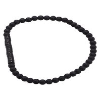 Obsidian & Emperor Onyx 4mm Bead Bracelet for Men Women, Healing Meditation B127