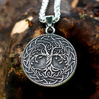 Unified Jewellery Tree of Life Celtic Pendant Necklace 42x30mm 13.3g 1894