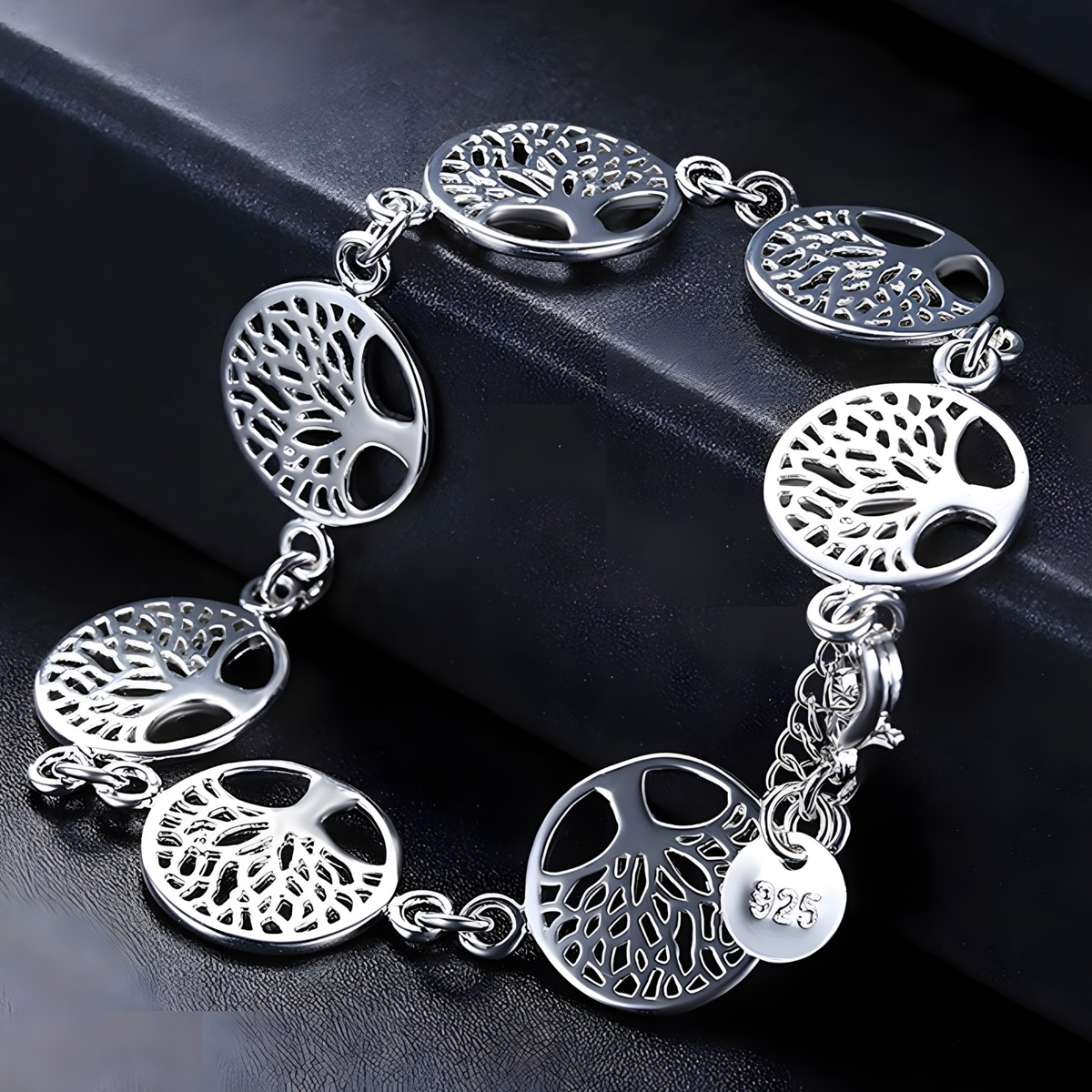 Unified Jewellery Premium Tree of Life Charm Bracelet Adjustable 1836
