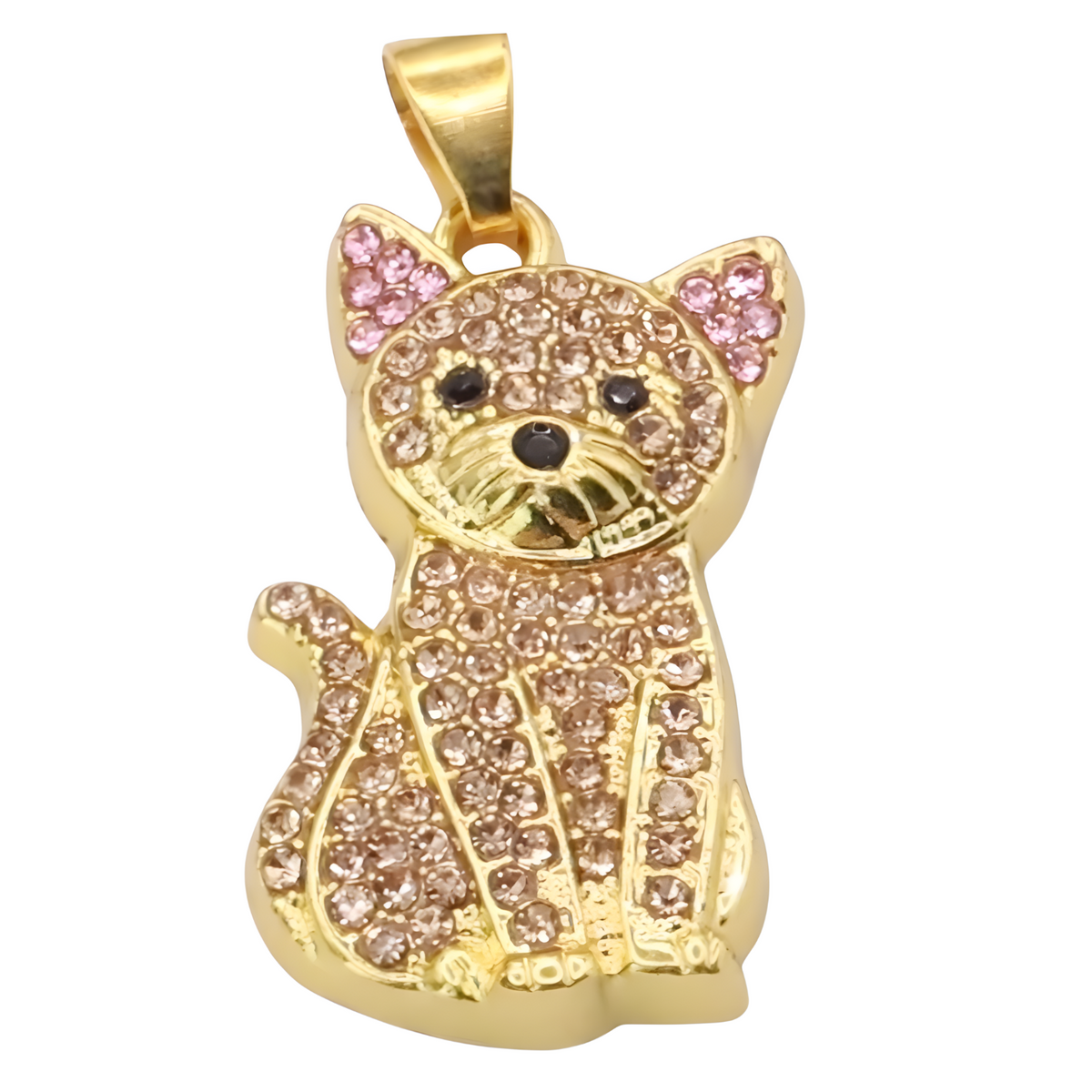 Cat Pendant Necklace - Gold-Plated & Silver-Plated Animal Charm Necklace B253