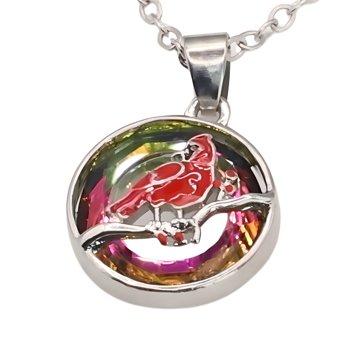 Smart Birds Celtic Tree Necklace Sterling Silver Family Tree Pendant Circle b150