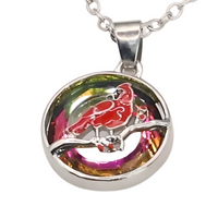 Smart Birds Celtic Tree Necklace Sterling Silver Family Tree Pendant Circle b150