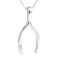 Wishbone Necklace Women 45cm Box Chain Y Pendant Lucky Minimalist Trendy 1471