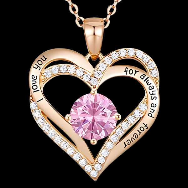 14K Gold Plated, Link Chain, Bezel-Set Center Diamond Accent, Sparkling B287