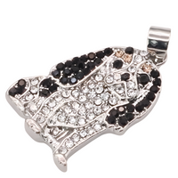 Cavalier King Charles Spaniel Dog Pendant Necklace For Women Silver Tone B241