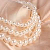 French Creative Baroque Faux Pearl Niche Design Three-layer Personality 82 UK