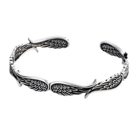 Unified Jewellery Premium Angel Wing Cuff Bracelet Women Adjustable Bangle 1827