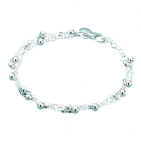 Unified Jewellery Bead Chain Bracelet Women Adjustable Layered Lobster 1767